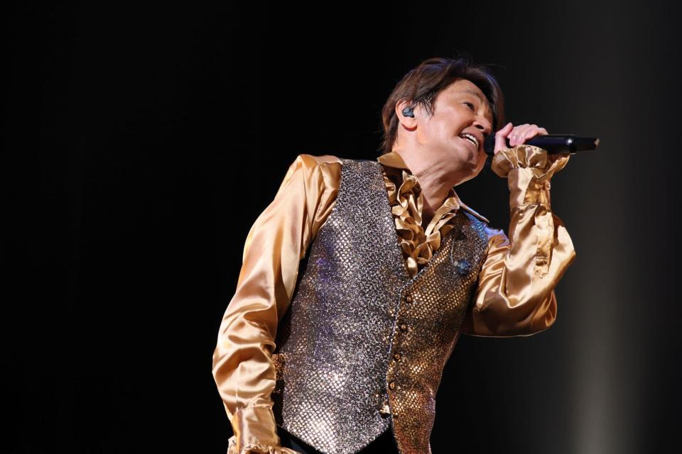 　「Ｍａｓａｈｉｋｏ　Ｋｏｎｄｏ　４５ｔｈ　Ａｎｎｉｖｅｒｓａｒｙ　Ｂｉｒｔｈｄａｙ　Ｌｉｖｅ　２０２５」でパフォーマンスを行う近藤真彦