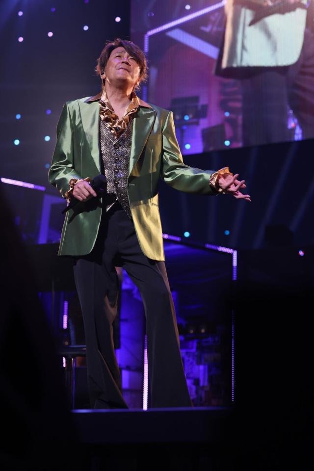 　「Ｍａｓａｈｉｋｏ　Ｋｏｎｄｏ　４５ｔｈ　Ａｎｎｉｖｅｒｓａｒｙ　Ｂｉｒｔｈｄａｙ　Ｌｉｖｅ　２０２５」でパフォーマンスを行う近藤真彦