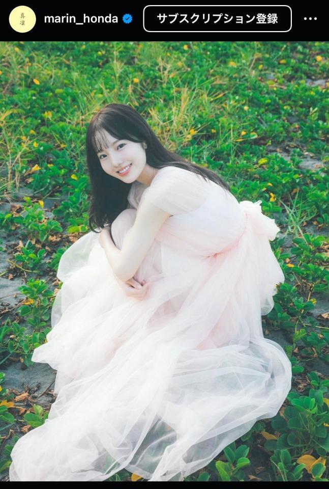 本田真凜のインスタグラム＠ｍａｒｉｎ＿ｈｏｎｄａから