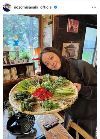 佐々木希のインスタグラム＠ｎｏｚｏｍｉｓａｓａｋｉ＿ｏｆｆｉｃｉａｌから