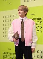 　ルイ・ヴィトン「ビジョナリ・ジャーニー」展レセプションに登場したＮｉｓｓｙ（撮影・立川洋一郎）