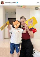 　華原朋美のインスタグラム＠ｔｏｍｏｍｉ＿ｋａｋａｌａより
