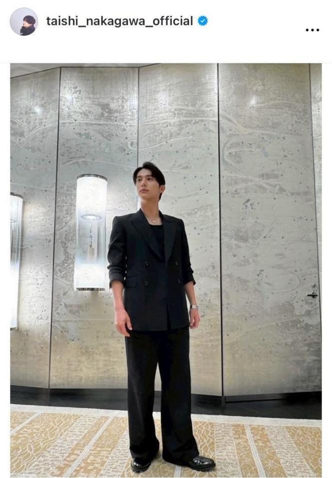 中川大志のインスタグラム＠ｔａｉｓｈｉ＿ｎａｋａｇａｗａ＿ｏｆｆｉｃｉａｌから