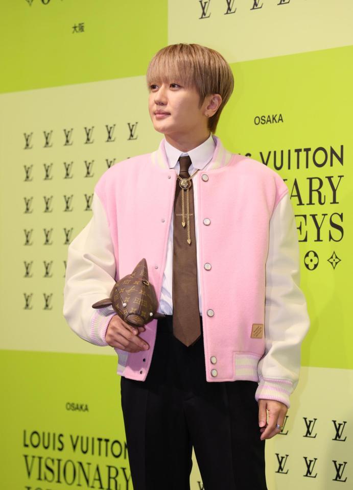 　ルイ・ヴィトン「ビジョナリ・ジャーニー」展レセプションに登場したＮｉｓｓｙ（撮影・立川洋一郎）