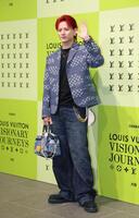 　レセプションに登場した平野紫耀（撮影・立川洋一郎）