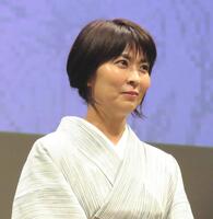 　テレビ朝日系ドラマ「しあわせな結婚」に出演する松たか子