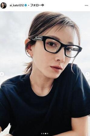 加藤あいインスタグラム＠ａｉ＿ｋａｔｏ１２１２