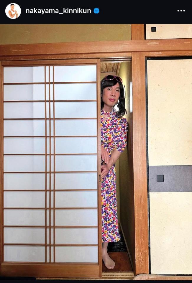 　なかやまきんに君のインスタグラム＠ｎａｋａｙａｍａ＿ｋｉｎｎｉｋｕｎから