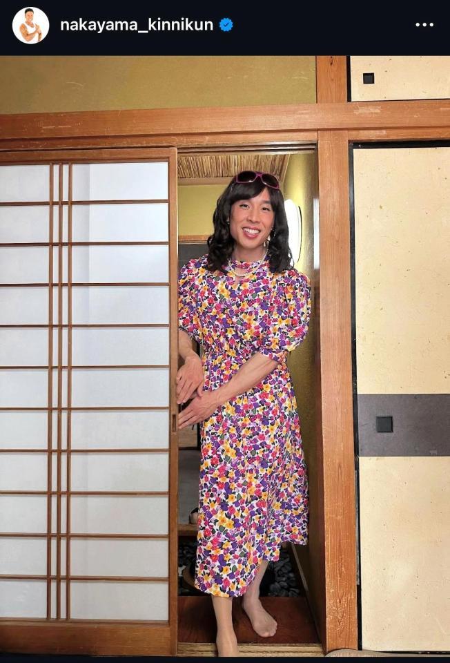 　なかやまきんに君のインスタグラム＠ｎａｋａｙａｍａ＿ｋｉｎｎｉｋｕｎから