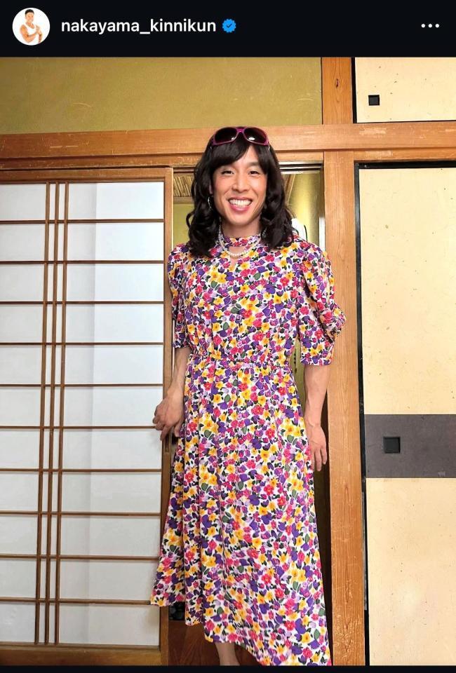 　なかやまきんに君のインスタグラム＠ｎａｋａｙａｍａ＿ｋｉｎｎｉｋｕｎから