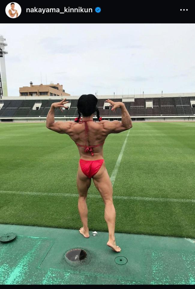 　なかやまきんに君のインスタグラム＠ｎａｋａｙａｍａ＿ｋｉｎｎｉｋｕｎから