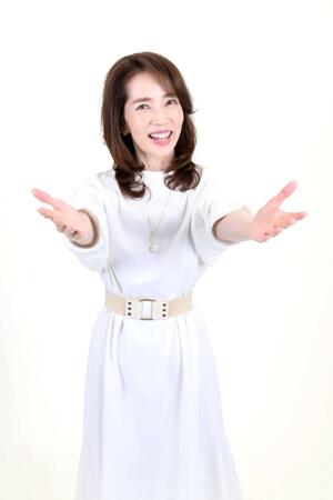 　透明感のある雰囲気が魅力的な増田惠子（撮影・堀内翔）