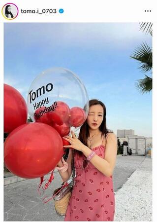 板野友美のインスタグラム＠ｔｏｍｏ．ｉ＿０７０３（７月４日付）より