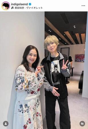 大物女優とぱしゃり。川谷絵音のインスタグラム＠ｉｎｄｉｇｏｌａｅｎｄより