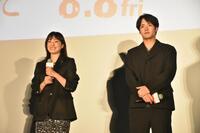 　近畿プレミアに登場した（左から）菅野美穂、赤楚衛二