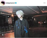 金髪の最新姿。川谷絵音のインスタグラム＠ｉｎｄｉｇｏｌａｅｎｄより