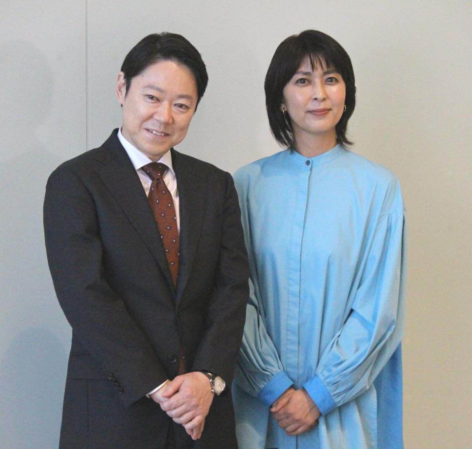 　夫婦役を演じる阿部サダヲ（左）と松たか子