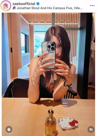 　紗栄子のインスタグラム＠ｓａｅｋｏｏｆｆｉｃｉａｌより