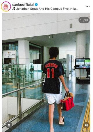 　紗栄子のインスタグラム＠ｓａｅｋｏｏｆｆｉｃｉａｌより