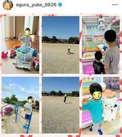 　小倉優子のインスタグラム＠ｏｇｕｒａ＿ｙｕｋｏ＿０８２６（５月６日付）より