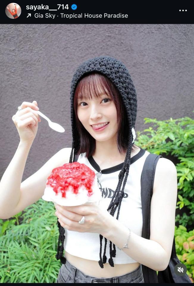 山本彩のインスタグラム＠ｓａｙａｋａ＿＿７１４から