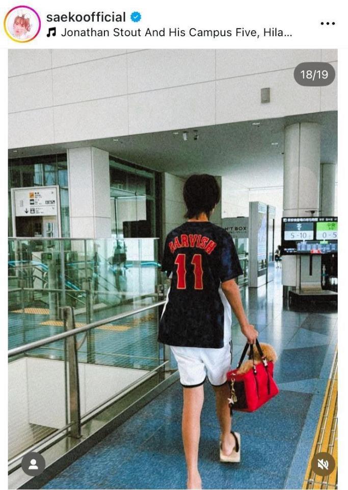 　紗栄子のインスタグラム＠ｓａｅｋｏｏｆｆｉｃｉａｌより