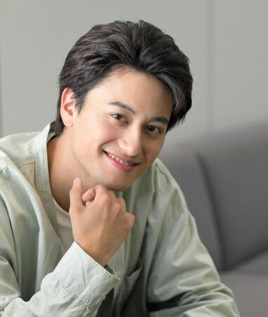 　ドラマ「こんばんは、朝山家です。」で好演を見せるＡぇ！ｇｒｏｕｐ・小島健（撮影・伊藤笙子）