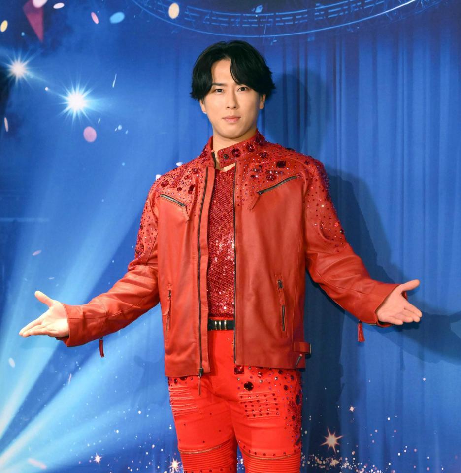 　スペシャルサポーターを務めるＳｎｏｗ　Ｍａｎの宮舘涼太（撮影・堀内翔）