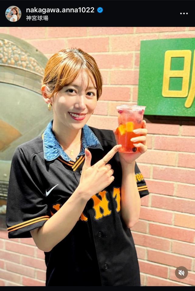 　中川安奈アナのインスタグラム＠ｎａｋａｇａｗａ．ａｎｎａ１０２２から