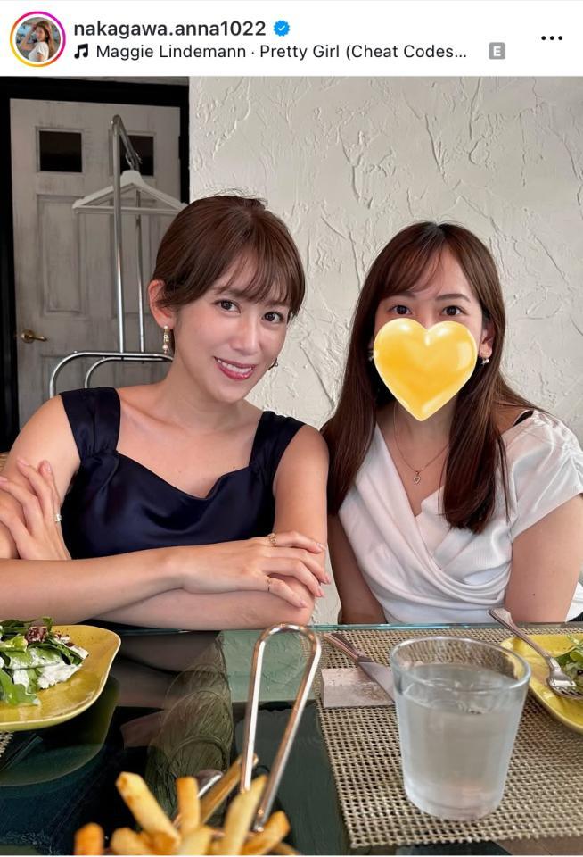 　中川安奈のインスタグラム＠ｎａｋａｇａｗａ．ａｎｎａ１０２２より