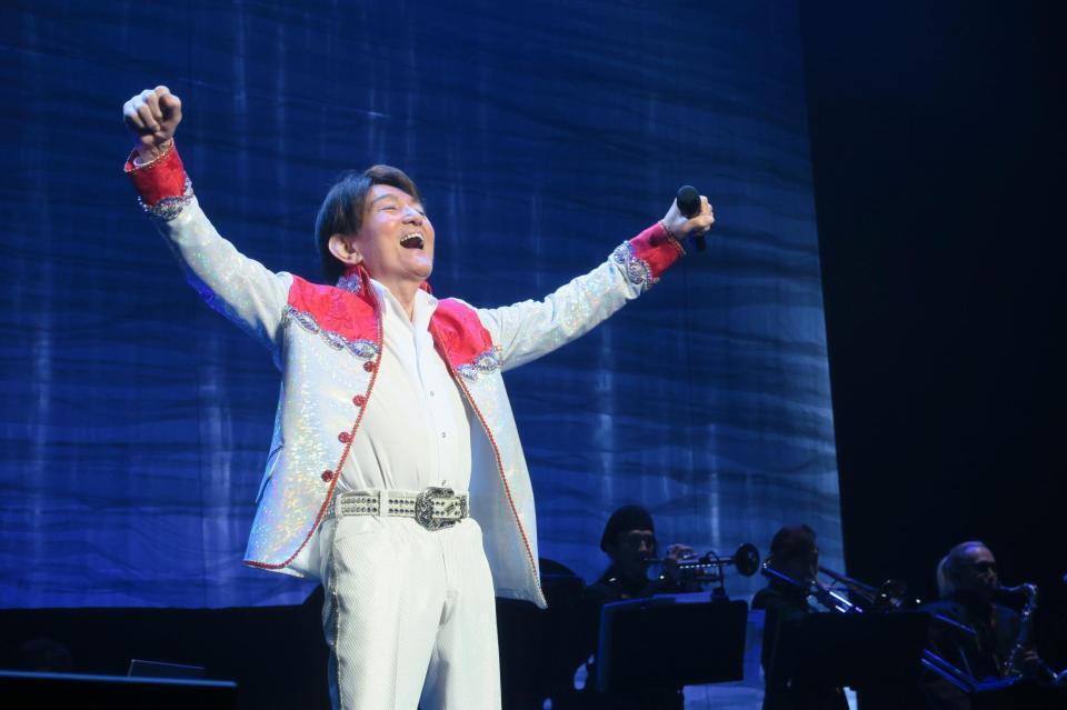 　「ささきいさおデビュー６５周年記念～仲間と祝う復活祭～」を開催したささきいさお