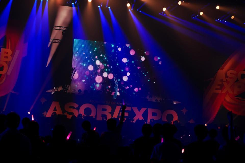 　復帰後、国内初ステージとなったキズナアイ（写真＝ヨシモリユウナ、金谷龍之介）