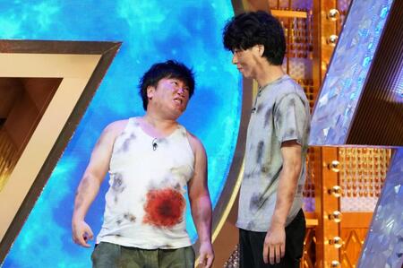 　「アサヒビール　スマドリ　ダブルインパクト　漫才＆コント二刀流Ｎｏ．１決定戦」で優勝したニッポンの社長