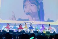 　かわいらしくパフォーマンスするＣＵＴＩＥ　ＳＴＲＥＥＴ（写真＝ヨシモリユウナ、金谷龍之介）