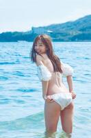 　高畑結希１ｓｔ写真集のカット（撮影：藤原宏）