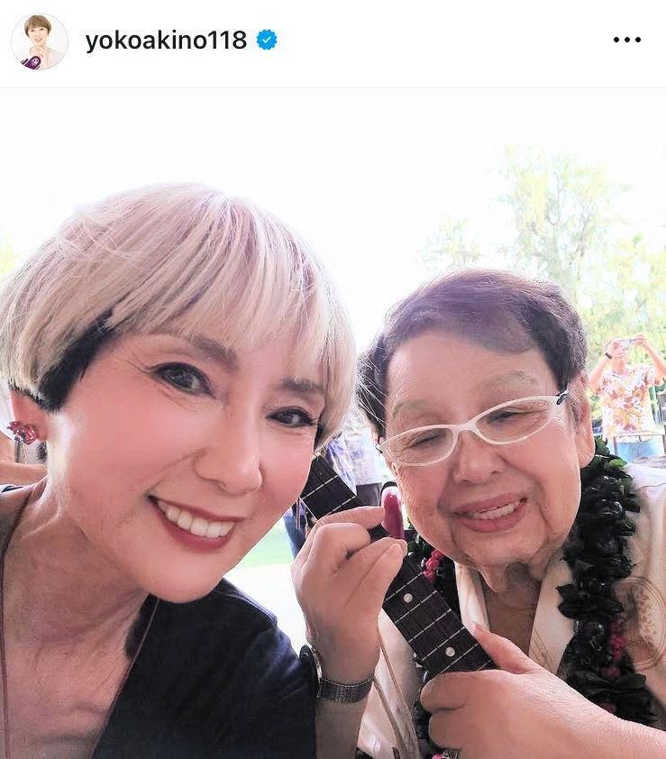 高木ブーと。秋野暢子のインスタグラム＠ｙｏｋｏａｋｉｎｏ１１８より