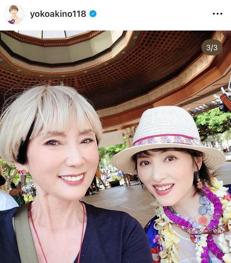 荻野目洋子と。秋野暢子のインスタグラム＠ｙｏｋｏａｋｉｎｏ１１８より