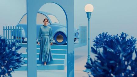 　新ＣＭに出演した北川景子（東京海上日動火災保険　新ＣＭ「火災保険も東京海上日動」篇）