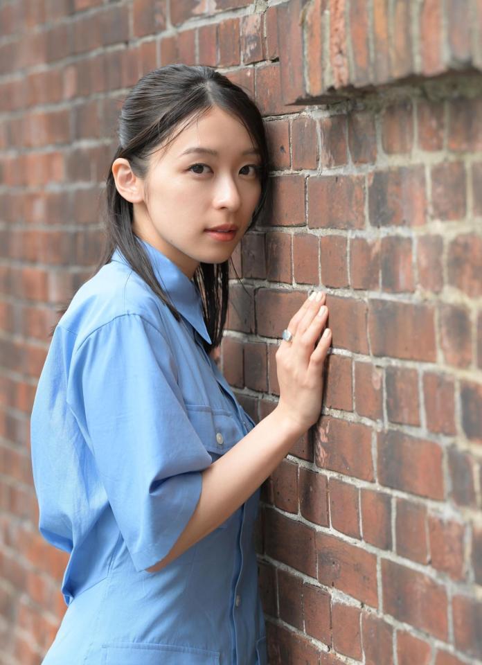 　朝ドラ「あんぱん」で主人公の同僚・小田琴子役で注目を集める鳴海唯（撮影・伊藤笙子）