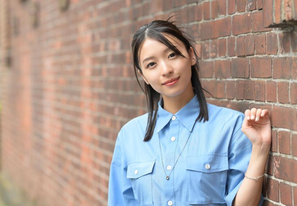 　朝ドラ「あんぱん」で主人公の同僚・小田琴子役で注目を集める鳴海唯（撮影・伊藤笙子）