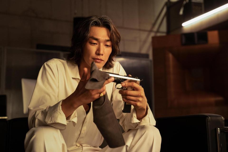 　Ｎｅｔｆｌｉｘ　Ｋｏｒｅａの公式Ｘ＠ＮｅｔｆｌｉｘＫＲより　ドラマ「トリガー」スチールカット　キム・ヨングァン