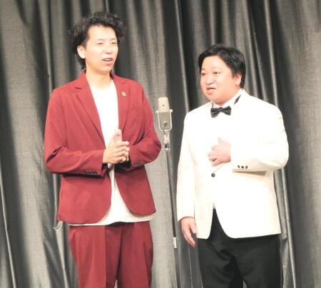 　優勝後初の舞台に臨んだニッポンの社長