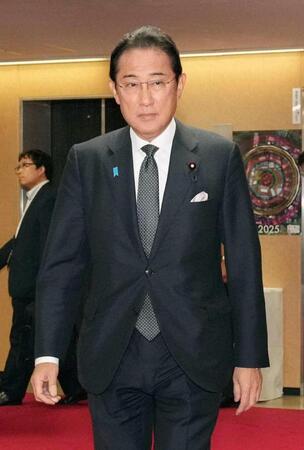 　石破首相、麻生最高顧問らとの会談に向かう岸田前首相