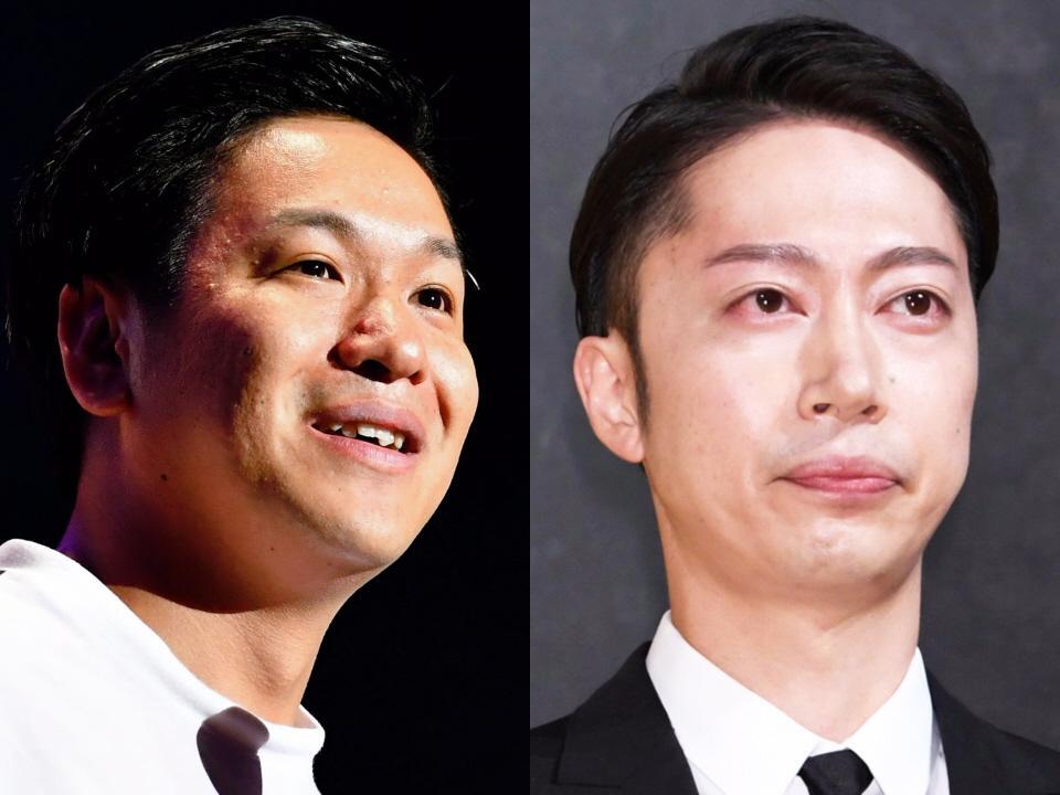 　はんにゃ．の川島章良（左）と金田哲