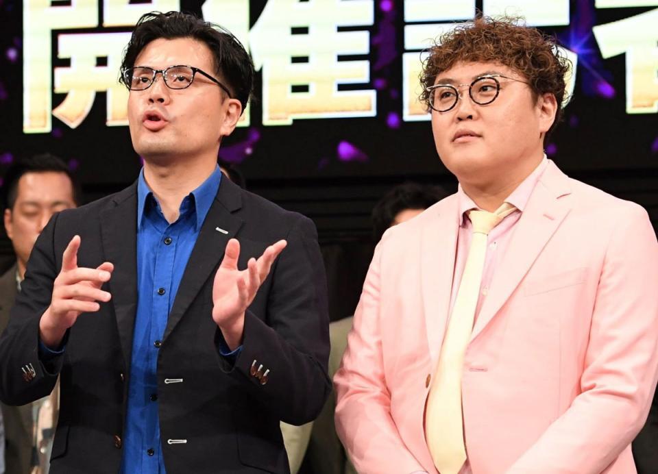 　マユリカ・阪本（左）と中谷