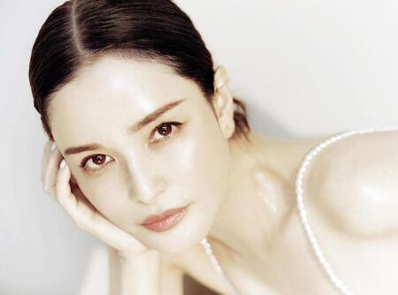 　取材会を行った梨花