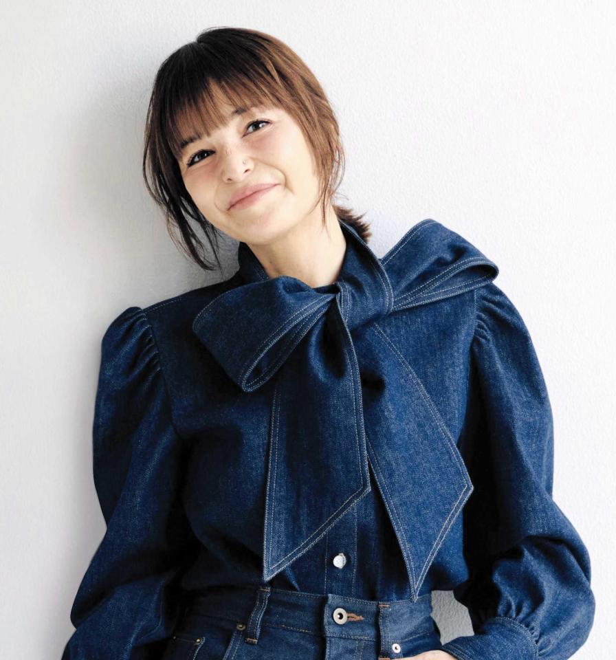 　取材会を行った梨花