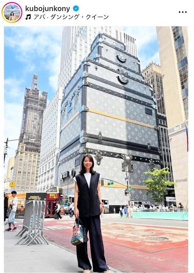　久保純子のインスタグラム＠ｋｕｂｏｊｕｎｋｏｎｙより 