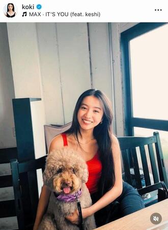 　７月１９日付のＫｏｋｉ，のインスタグラム＠ｋｏｋｉより 