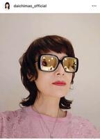 夫の森田氏から贈られたサングラスをかけて。大地真央のインスタグラム＠ｄａｉｃｈｉｍａｏ＿ｏｆｆｉｃｉａｌより